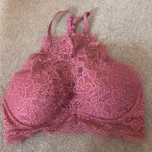 Medium Mauve lace front bra from Victoria secret